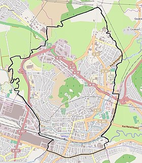 Voir sur la carte administrative de la zone Vesoul