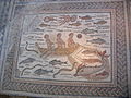 Mosaico de la casa de Hippolytus (Complutum, hoy Alcalá de Heneres).