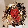 Chewa mask worn by Nyau dancers