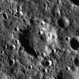 Снимок зонда Lunar Reconnaissance Orbiter.