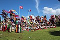 Danse assise lors de la fête de l'Assomption le 15 août 2016 à Mata Utu.