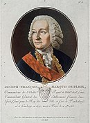 Dupleix se brouille avec La Bourdonnais ce qui le prive de soutien naval, mais il réussit à terminer victorieusement la guerre aux Indes en 1748.