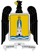 Escudo de la ciudad de Valparaíso.