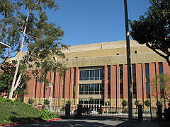 Galen Center on the USC campus at Jefferson Boulevard, 2007