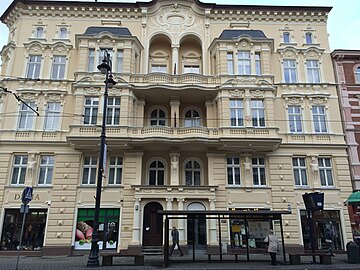 Facade onto Gdańska street