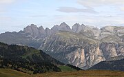 Geislergruppe vom Sellajoch