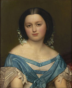 Portrait of Henriette Mayer van den Bergh, by Jozef Van Lerius