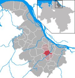 Horneburg – Mappa