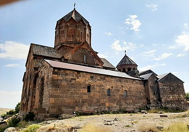 Վանքի տեսքը հյուսիս-արևելքից