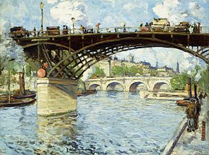 Jonas Lie, View of the Seine, c. 1909