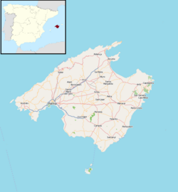 Esporles is located in Majorca