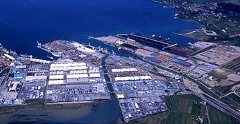 The Port of Koper.