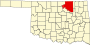 Osage County map