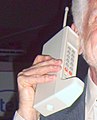 In 1984, the Motorola DynaTAC 8000X becomes the first commercially available mobile phone model