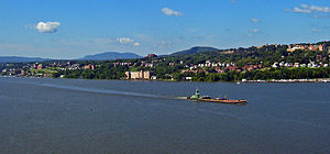 Newburgh from the Newburgh-Beacon Bridge