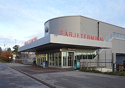 Nynäshamn ferry terminal.