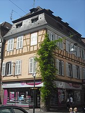 Photographie d'une maison rue des Chevaliers.