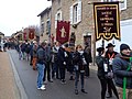 Saint-Vincent Tournante 2018 à Prissé (Appellation Saint-Véran) : défilé.