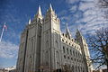 Image 50The LDS Salt Lake Temple, the primary attraction in the city's Temple Square (from Utah)