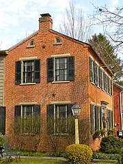 Old brick house on East Main Street