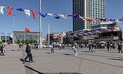 View of Taksim Square