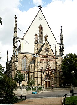 Thomaskyrkan sedd framifrån, 2009