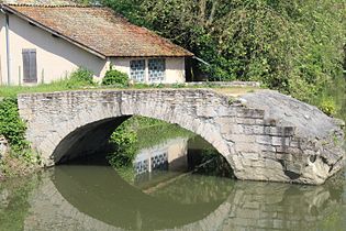 L'arche nord du Vieux Pont.