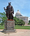 Viking statue near the capitol (possibly Leif Erikson, but I forget)