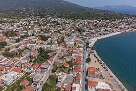 Aerial view of Amarynthos