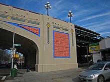 The Ocean Parkway subway station