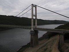 Une pile du pont de 1952.