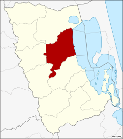 District location in Phatthalung province