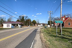 U.S. Route 11E (Andrew Johnson Highway) in Whitesburg