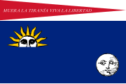 Bandeira Naval de Miranda, en 1806.