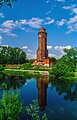 Tower of the Castle in Brodnica, where she resided. The castle was pulled down in 1785 by the Prussians.