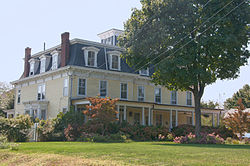 Commack's historic Carll Burr Mansion in 2012.