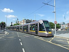 Citadis 502 à Dublin.