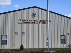 Claiborne Fire District station in Summerfield