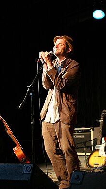 David Ford performing at The Ark in Ann Arbor, Michigan, 20 November 2008