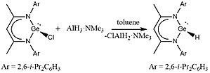 Direct synthesis of a stable, monomeric terminal germylene hydride