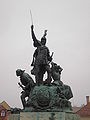 Sculpture of István Dobó, The hero of Eger, who defended the Eger castle in the Turkish wars in 1552