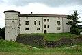 Château des barons d'Espelette tour, enceinte, site archéologique, fossé