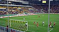 An exhibition game between the German and Canadian women's national teams.