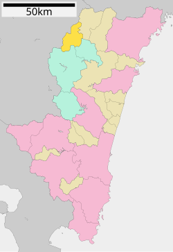 Location of Gokase