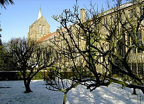 Greyfriars from the Gardens