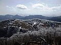 Trees with frosts from the top of Mount Hinokizuka Okumine (03/2009)