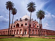 Humayun's Tomb in Delhi, the first fully developed Mughal imperial tomb (1560–1570)[273]