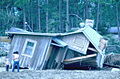 A home destroyed by the hurricane