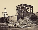 The Hypaethral Temple, Philae, by Francis Frith, 1857; from the collection of the National Galleries of Scotland