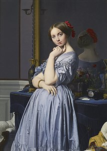 Louise de Broglie, Countess d'Haussonville, by Jean-Auguste-Dominique Ingres
